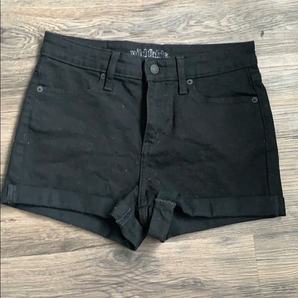 Black shorts